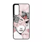 Spirit woman art tavaszi viragos ajándék nőknek valentin napra Huawei P Smart 2021 tok