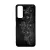 Elegant Matyó - Black magyar mintás hungarian folk Huawei P Smart 2021 tok
