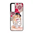 Matyó & Fashion Girl magyar mintás hungarian folk Huawei P Smart 2021 tok