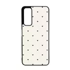 Elegáns szívecskés - CREAM - szives csajos Huawei P Smart 2021 tok