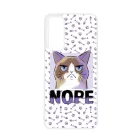 NOPE Cat Antisocial Antiszocialis Meno Trendi Huawei P Smart (2021) tok