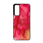 Carmen Gold marvanyos marvany mintas arany piros Huawei P Smart (2021) tok