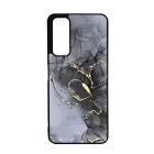 Golden Black marvanyos marvany mintas hatás Huawei P Smart (2021) tok