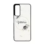 kerd a neveddel marble marvany mintas Rozsa viragos Huawei P Smart (2021) tok