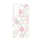 Geometric Rose Gold marvanyos marvany mintas Huawei P Smart (2021) tok