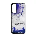 Kerd a neveddel BLUE kezilabda mintas Huawei P Smart (2021) tok