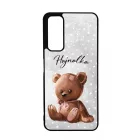 Cuki maci - Téli mintás Huawei P Smart (2021) tok