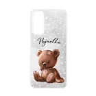 Cuki maci - Téli mintás Huawei P Smart (2021) tok