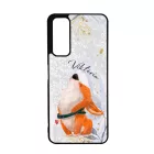 Cuki corgi kutyus - Téli mintás Huawei P Smart (2021) tok