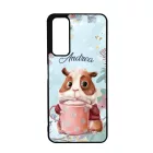 Kakaós hörcsög - Téli mintás Huawei P Smart (2021) tok