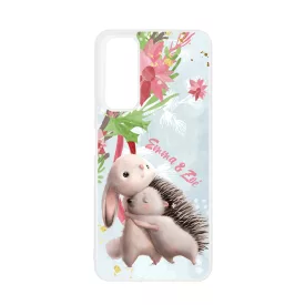 Nyuszi és Süni - Téli mintás Huawei P Smart (2021) tok