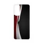 Silver Wave karbon mintás Huawei P Smart (2021) tok