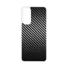 Ezüst karbon fiber mintás Huawei P Smart (2021) tok