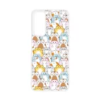 Tündéri Kawaii cica mintás Huawei P Smart (2021) tok