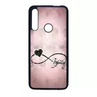 csajos lila infinity infinitis végtelen Huawei P Smart Z fekete tok