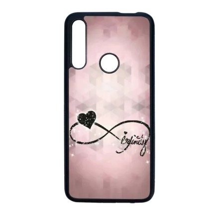 csajos lila infinity infinitis végtelen Huawei P Smart Z fekete tok