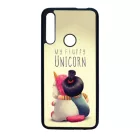 agnes unikornis gru my fluffy unicorn Huawei P Smart Z átlátszó tok