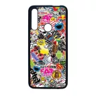 stickerbomb matricabomba Huawei P Smart Z fekete tok