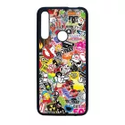 stickerbomb matricabomba Huawei P Smart Z fekete tok