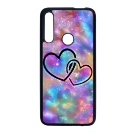 szerelem szerelmes szíves szivecskés hipster Huawei P Smart Z fekete tok
