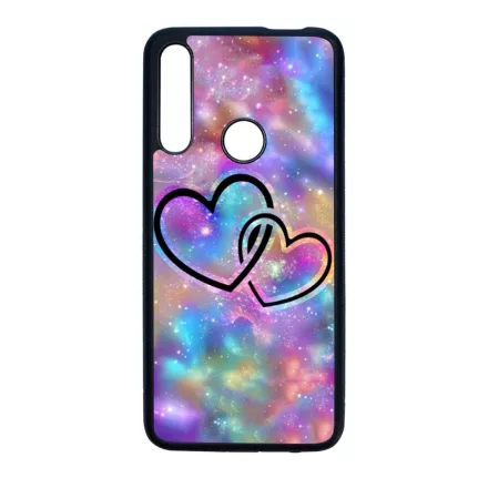 szerelem szerelmes szíves szivecskés hipster Huawei P Smart Z fekete tok
