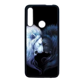 oroszlán napom csillagom yin yang szerelem love Huawei P Smart Z fekete tok