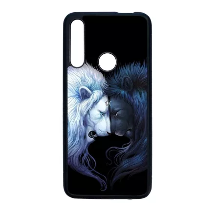 oroszlán napom csillagom yin yang szerelem love Huawei P Smart Z fekete tok