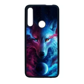 farkas wolf galaxis galaxy Huawei P Smart Z fekete tok