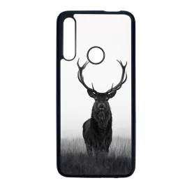 szarvas szarvasos agancs őszi fehér Huawei P Smart Z fekete tok