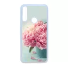 virágos tavaszi vintage rózsaszín rózsás Huawei P Smart Z átlátszó tok