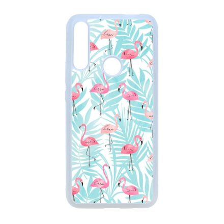 Flamingo Pálmafa nyár Huawei P Smart Z átlátszó tok