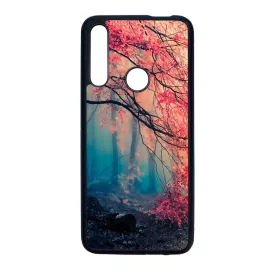 őszi erdős falevél természet Huawei P Smart Z fekete tok