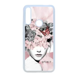 Spirit woman art tavaszi viragos ajándék nőknek valentin napra Huawei P Smart Z átlátszó tok