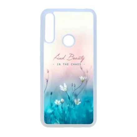 virágos tavaszi art Huawei P Smart Z átlátszó tok