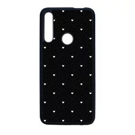 Elegáns szívecskés - BLACK - szives csajos  Huawei P Smart Z tok