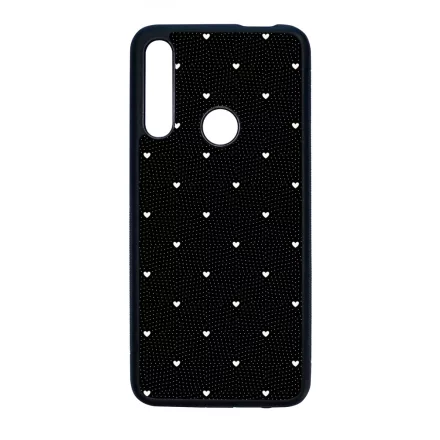 Elegáns szívecskés - BLACK - szives csajos  Huawei P Smart Z tok