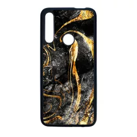 Luxury Golden Black marvanyos marvany mintas Huawei P Smart Z tok