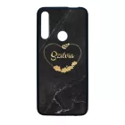 kerd a neveddel marble marvany mintas Heart szivecskes Huawei P Smart Z tok