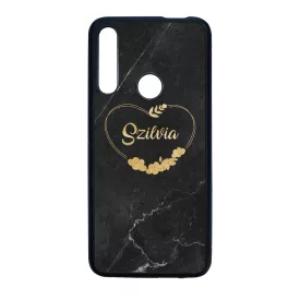 kerd a neveddel marble marvany mintas Heart szivecskes Huawei P Smart Z tok
