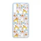 Tündéri Kawaii cica mintás Huawei P Smart Z tok
