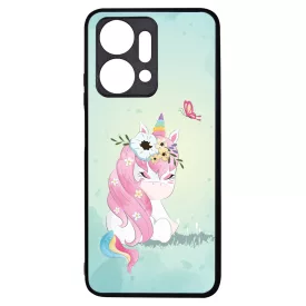 Édes unikornis és a Pillangó unicorn egyszarvú Honor X7a tok