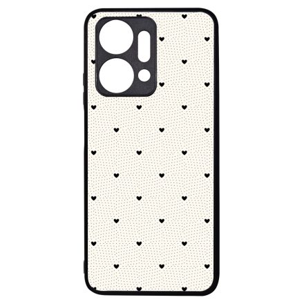 Elegáns szívecskés - CREAM - szives csajos Honor X7a tok