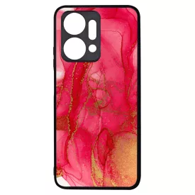 Carmen Gold marvany mintas arany piros Honor X7a tok