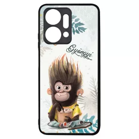 Kávés Maki - Téli mintás Honor X7a tok