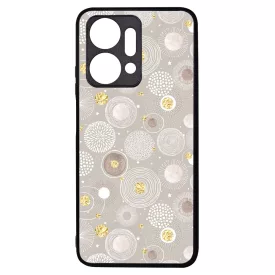 Csodaszép Aranyló téli mintás Honor X7a tok