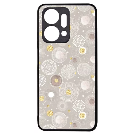 Csodaszép Aranyló téli mintás Honor X7a tok