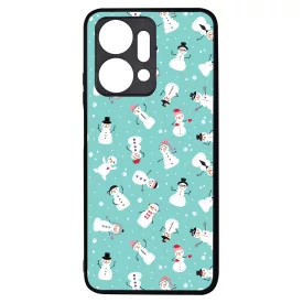 Cuki hóember mintás - Téli mintás Honor X7a tok