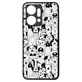 Aranyos kutya mintás Honor X7a tok