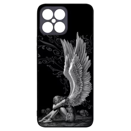 angyal angyalos fekete bukott Honor X8 tok