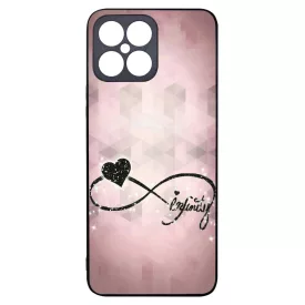 csajos lila infinity infinitis végtelen Honor X8 tok